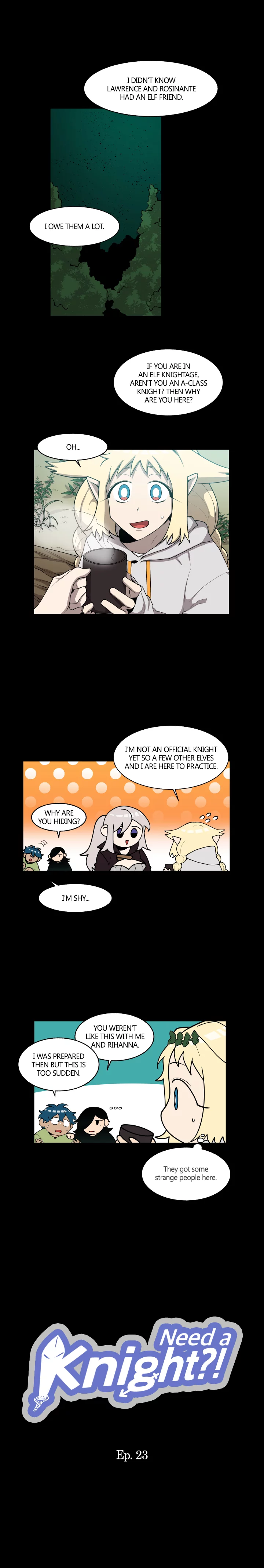 Need a Knight?! Manhwa - Chapter 23 Page 0