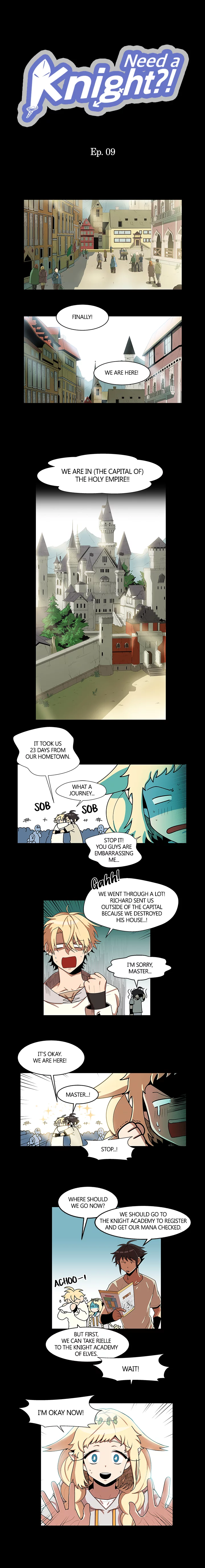 Need a Knight?! Manhwa - Chapter 9 Page 0