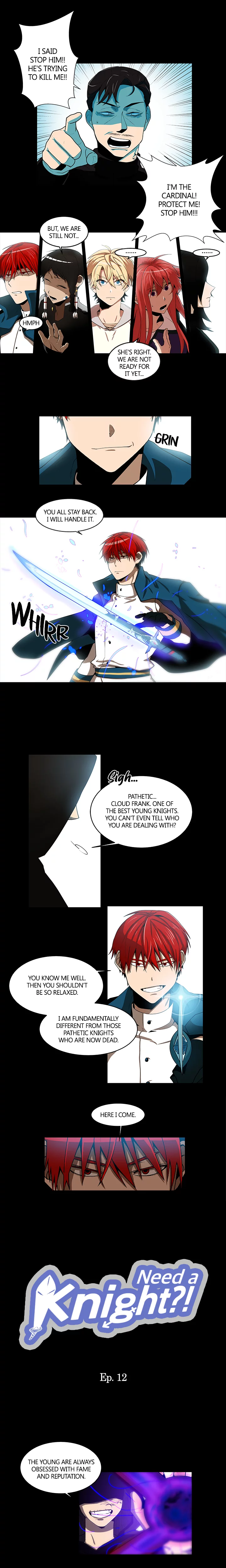 Need a Knight?! Manhwa - Chapter 12 Page 1