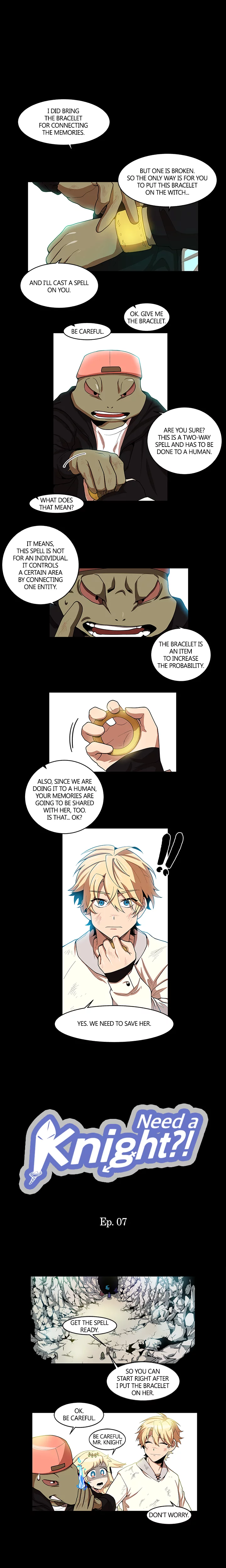 Need a Knight?! Manhwa - Chapter 7 Page 0