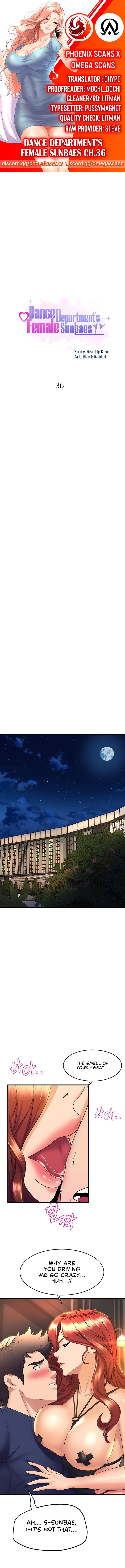 Dance Department’s Female Sunbaes Manhwa - Chapter 36 Page 0