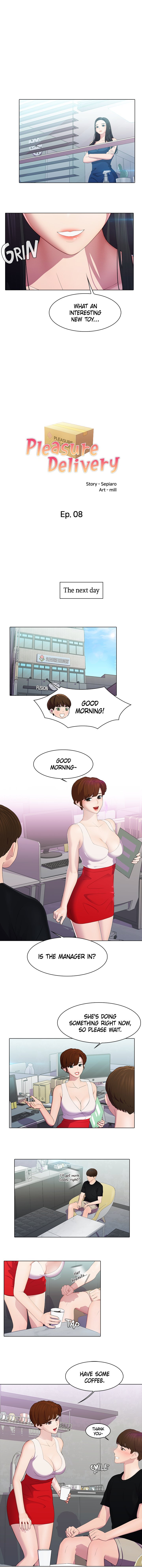 Pleasure Delivery Manhwa - Chapter 8 Page 0