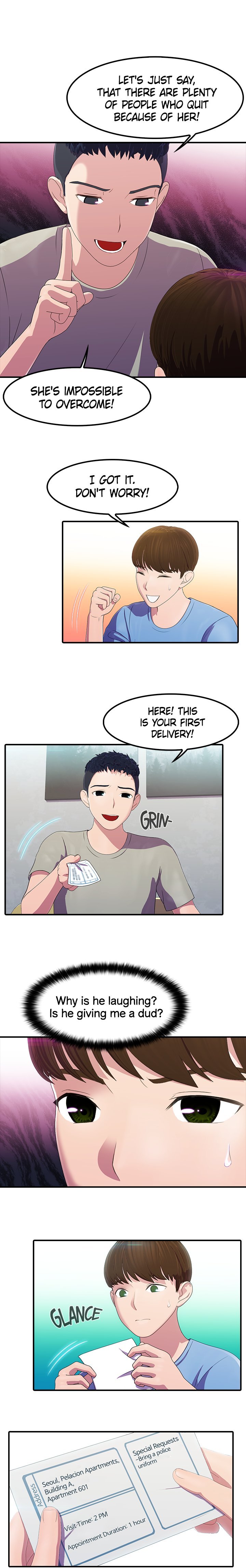 Pleasure Delivery Manhwa - Chapter 4 Page 6