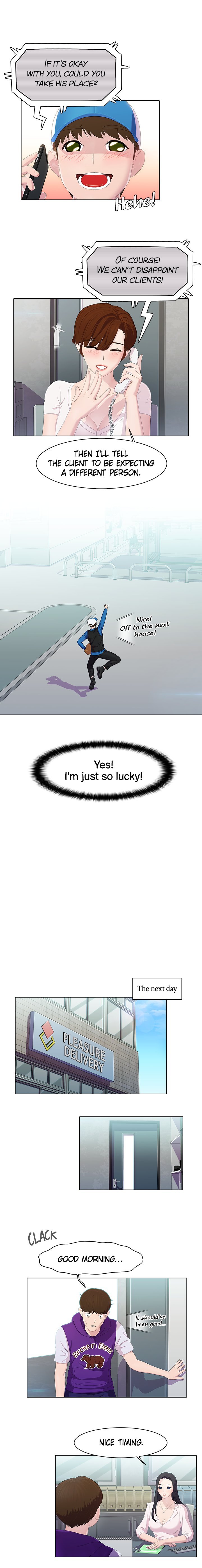 Pleasure Delivery Manhwa - Chapter 11 Page 1