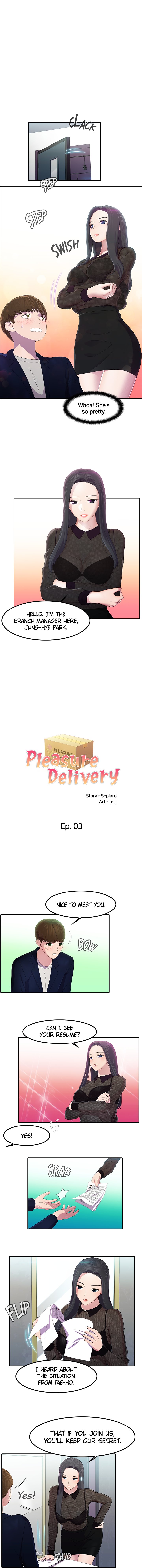 Pleasure Delivery Manhwa - Chapter 3 Page 0