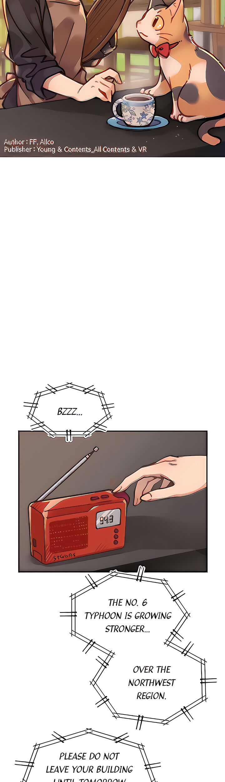 INVITED TO THE CAT CAFÉ Manhwa - Chapter 41 Page 2