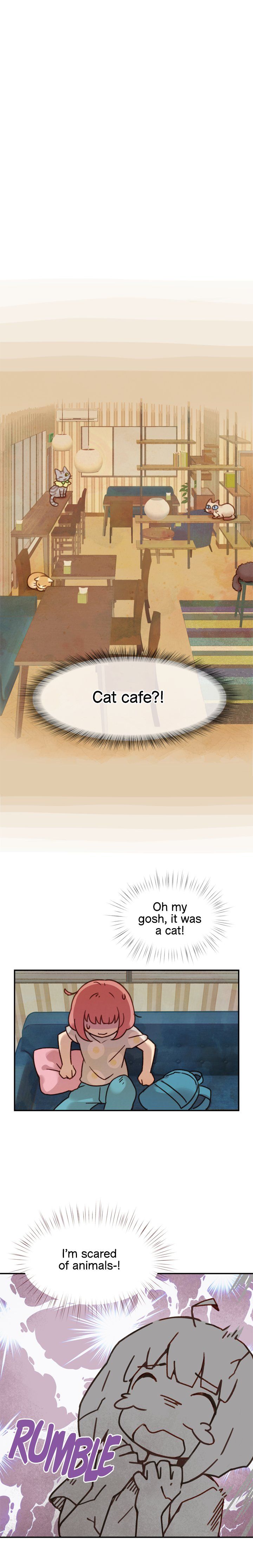 INVITED TO THE CAT CAFÉ Manhwa - Chapter 3 Page 0