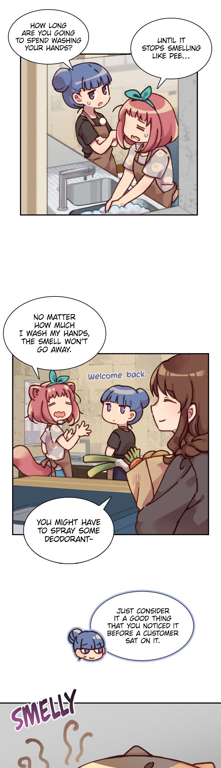 INVITED TO THE CAT CAFÉ Manhwa - Chapter 23 Page 12