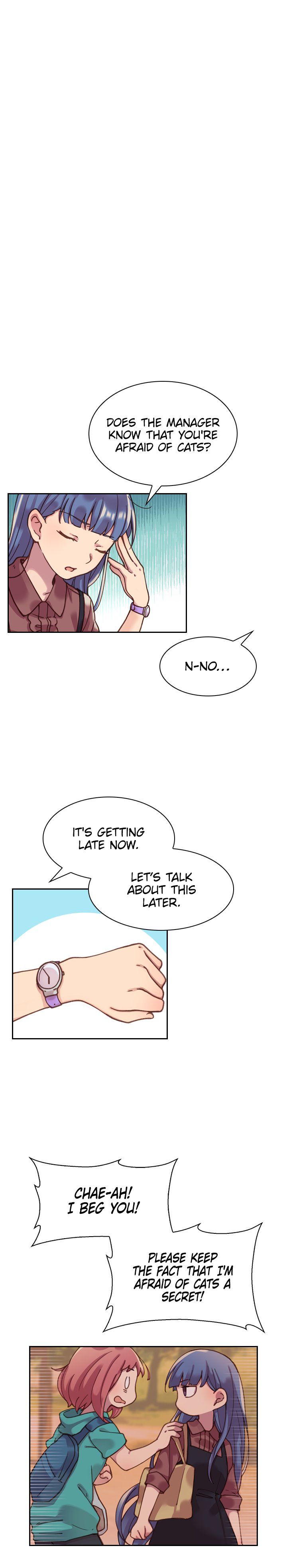INVITED TO THE CAT CAFÉ Manhwa - Chapter 13 Page 0