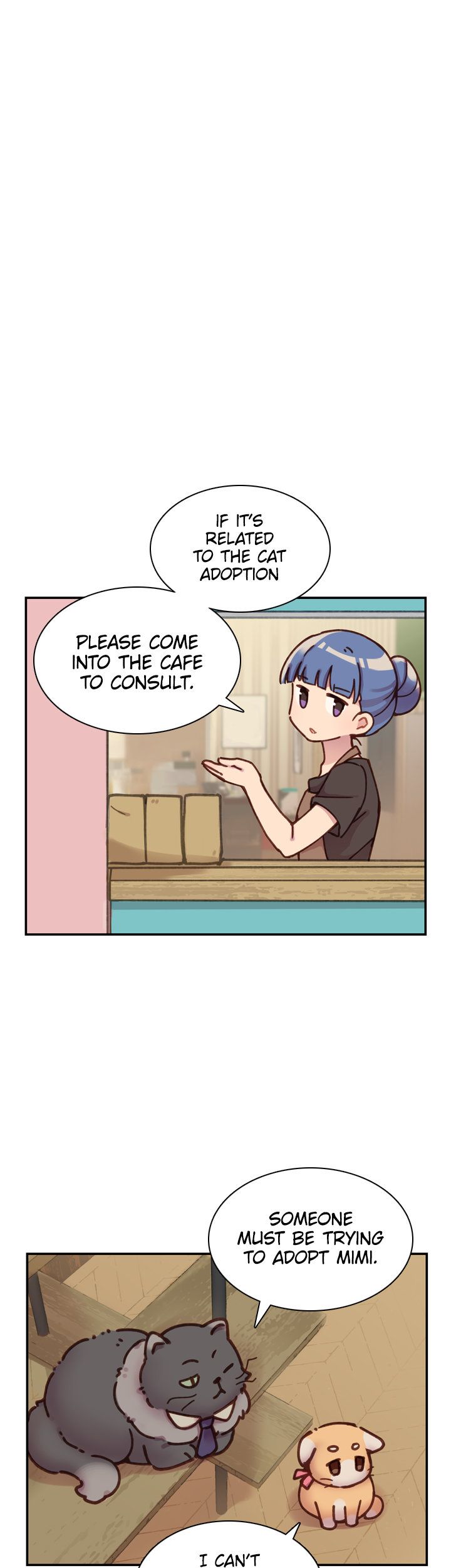 INVITED TO THE CAT CAFÉ Manhwa - Chapter 25 Page 0