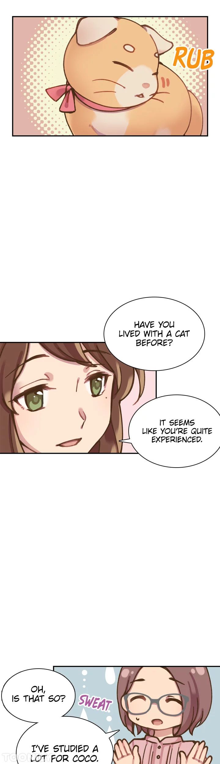 INVITED TO THE CAT CAFÉ Manhwa - Chapter 45 Page 7