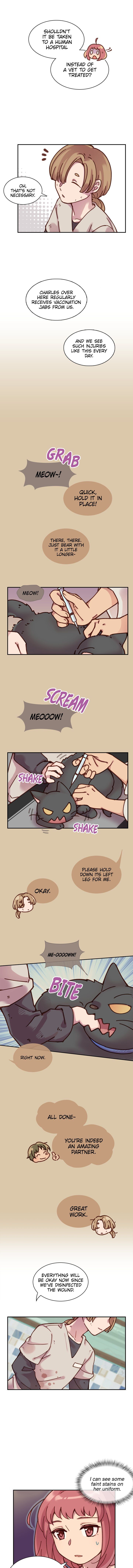 INVITED TO THE CAT CAFÉ Manhwa - Chapter 21 Page 2