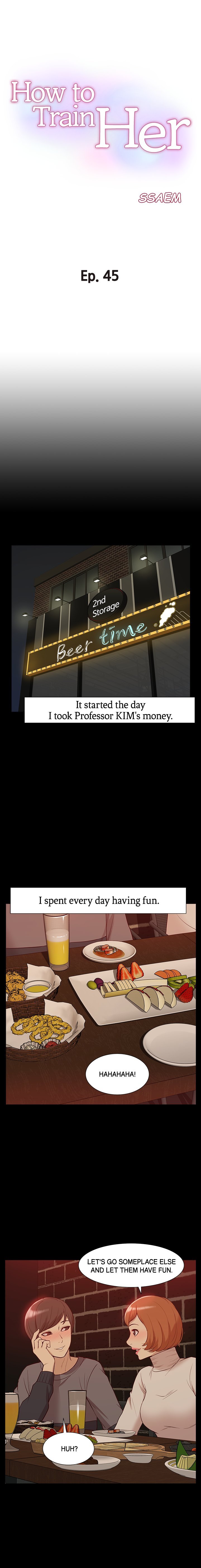 How to Train Her Manhwa - Chapter 45 Page 1