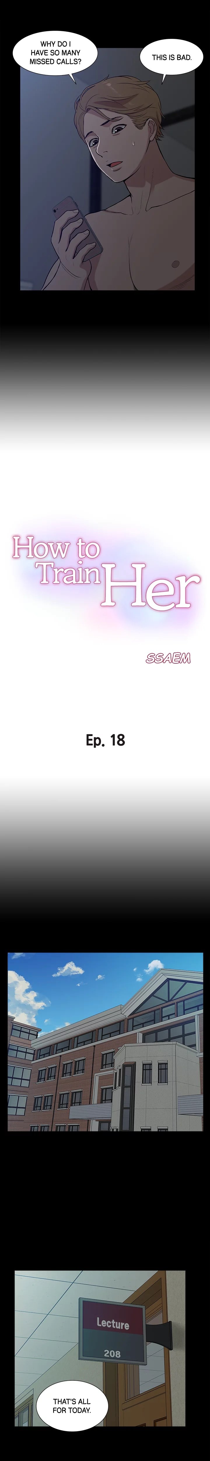 How to Train Her Manhwa - Chapter 18 Page 2