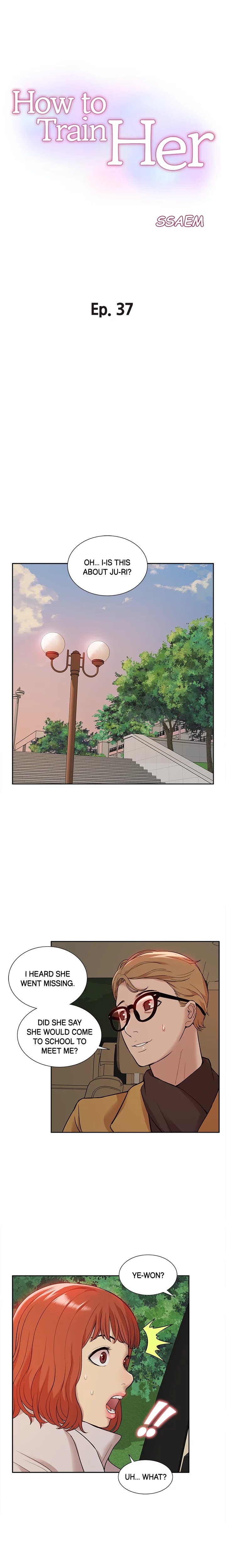 How to Train Her Manhwa - Chapter 37 Page 1