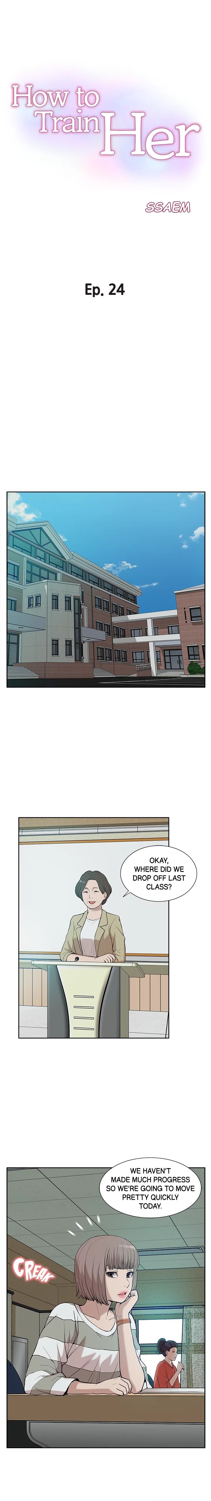 How to Train Her Manhwa - Chapter 24 Page 1