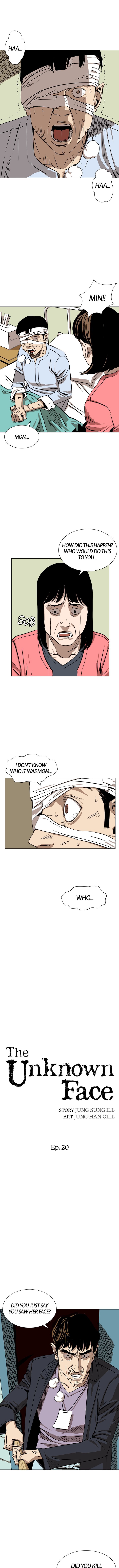 The Unknown Face Manhwa - Chapter 20 Page 0