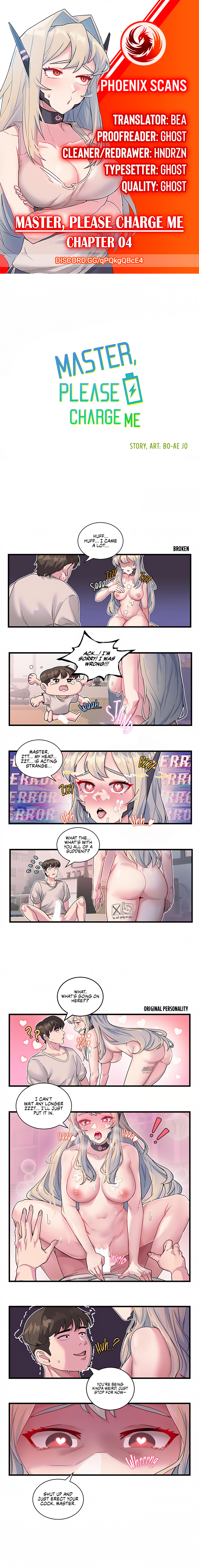 Master, Please Charge Me Manhwa - Chapter 4 Page 0