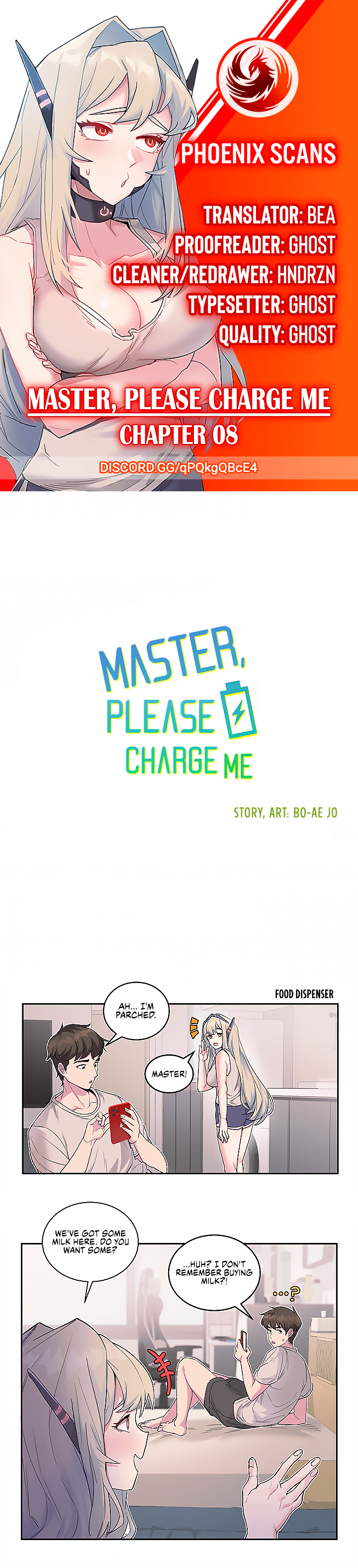 Master, Please Charge Me Manhwa - Chapter 8 Page 0