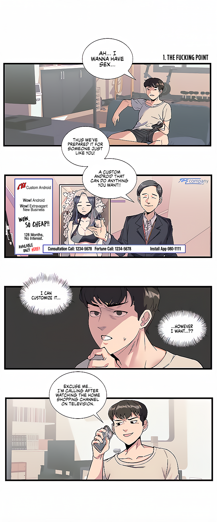 Master, Please Charge Me Manhwa - Chapter 1 Page 1