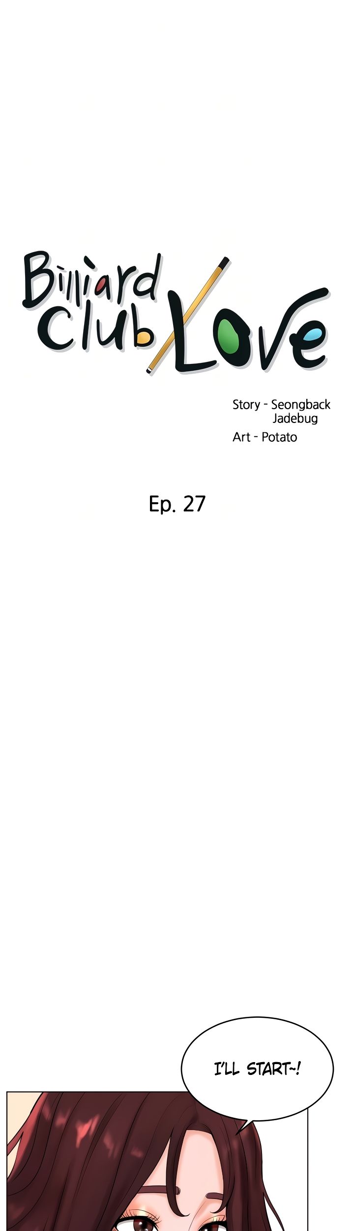 Billiard Club Love Manhwa - Chapter 27 Page 12