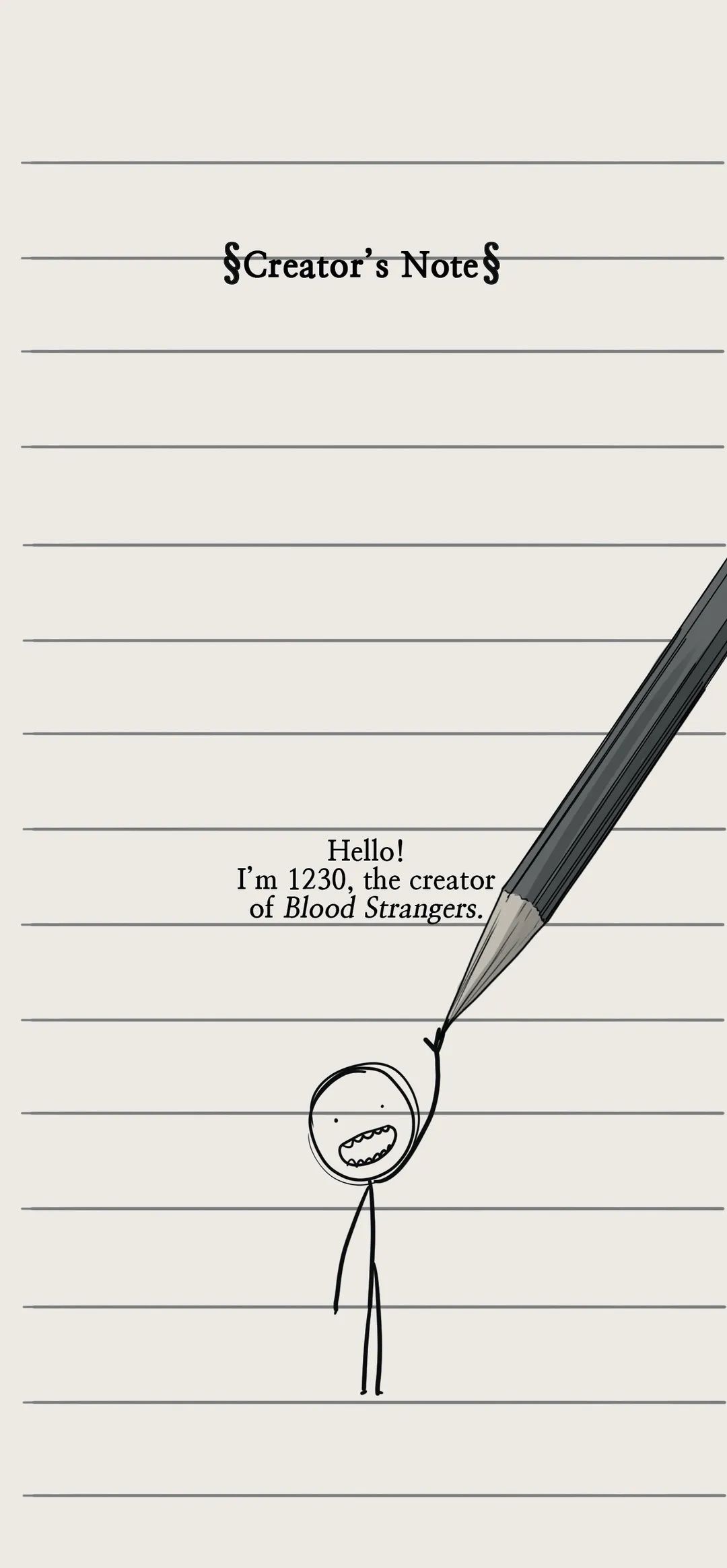 Blood Strangers Manhwa - Epilogue Page 0