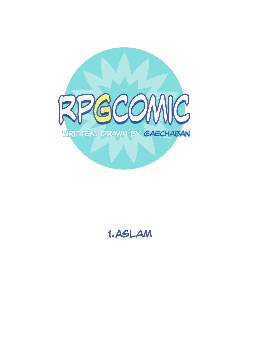 RPG Comic Manhwa - Chapter 1 Page 0