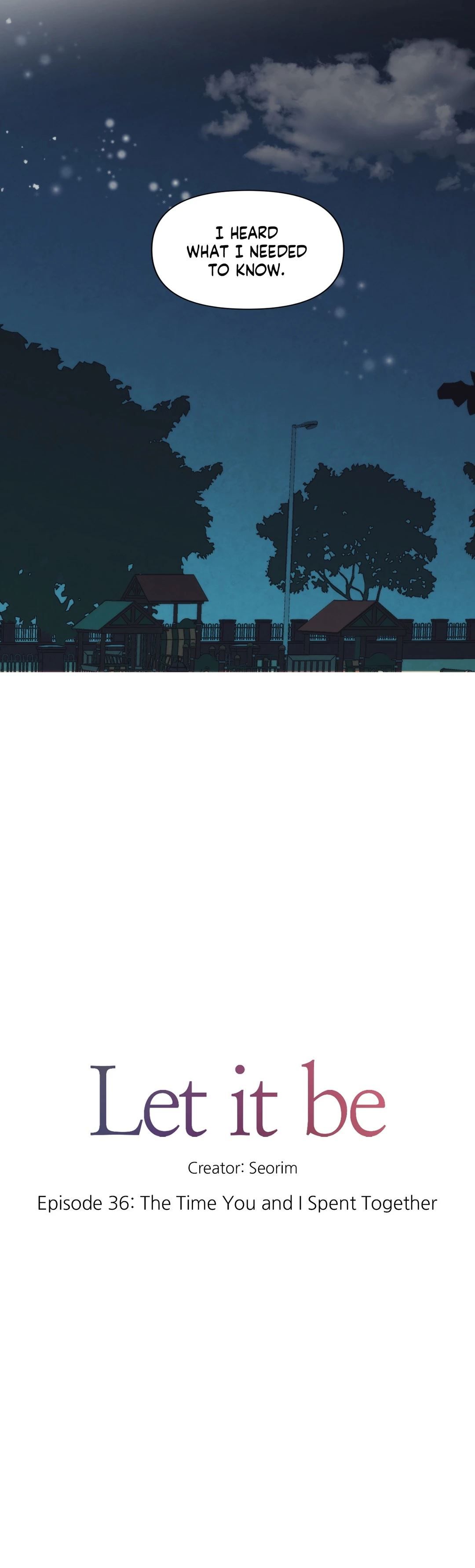 Let it be Manhwa - Chapter 36 Page 24