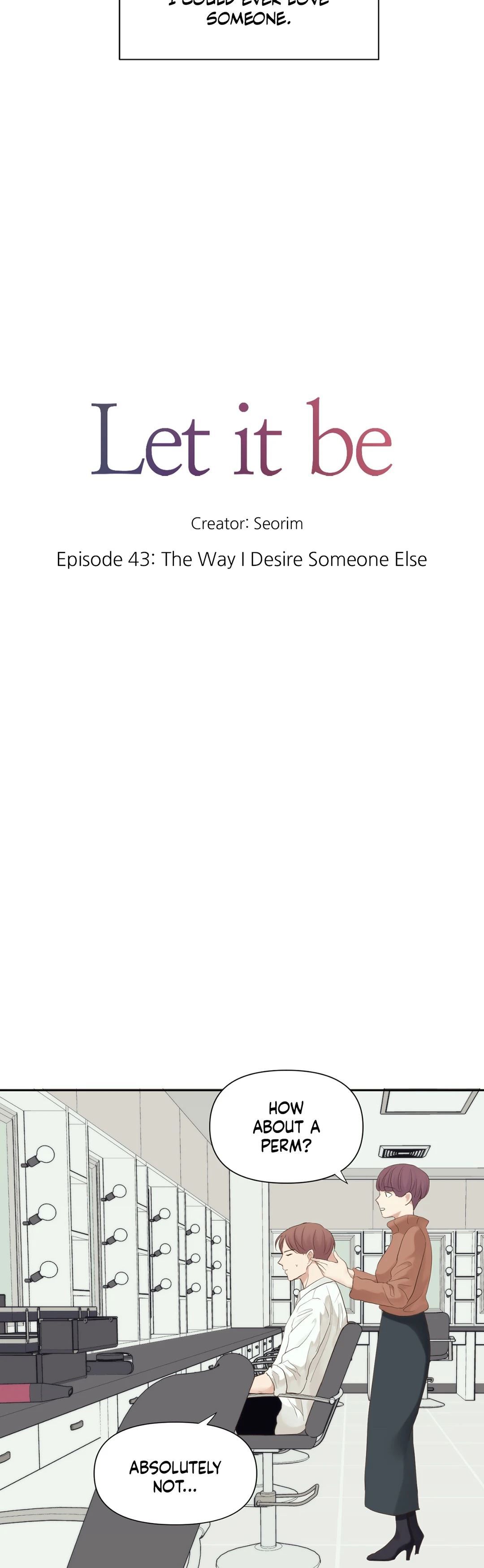 Let it be Manhwa - Chapter 42 Page 21