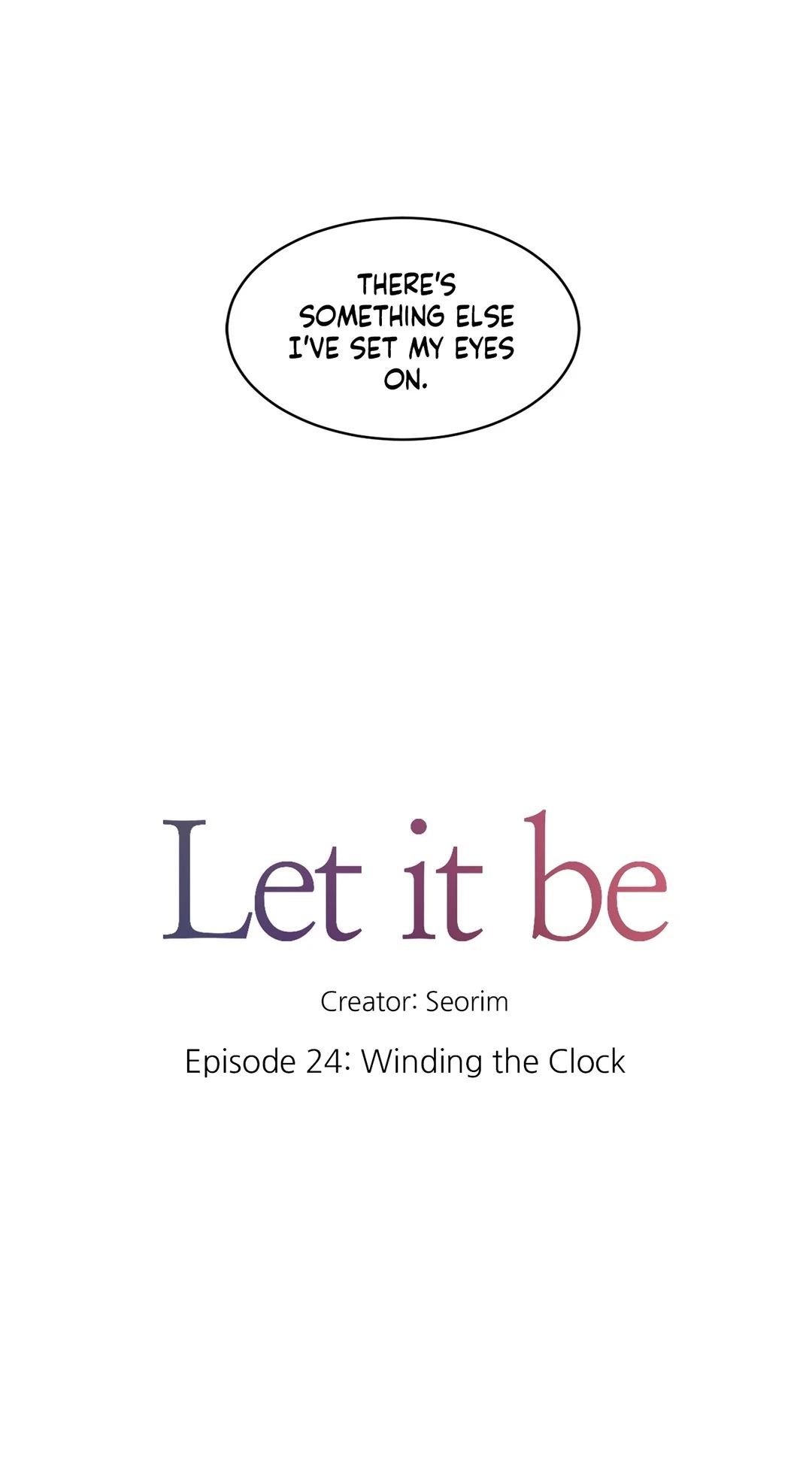 Let it be Manhwa - Chapter 24 Page 6