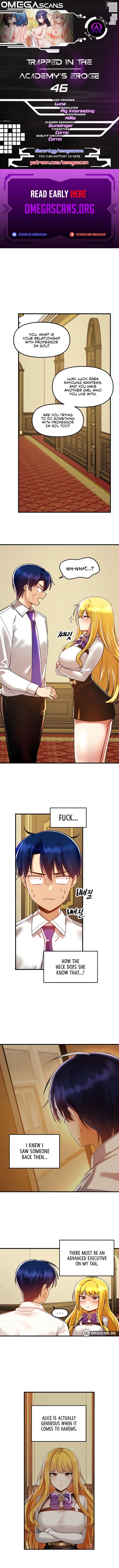 Trapped in the Academy's Eroge Manhwa - Chapter 46 Page 0