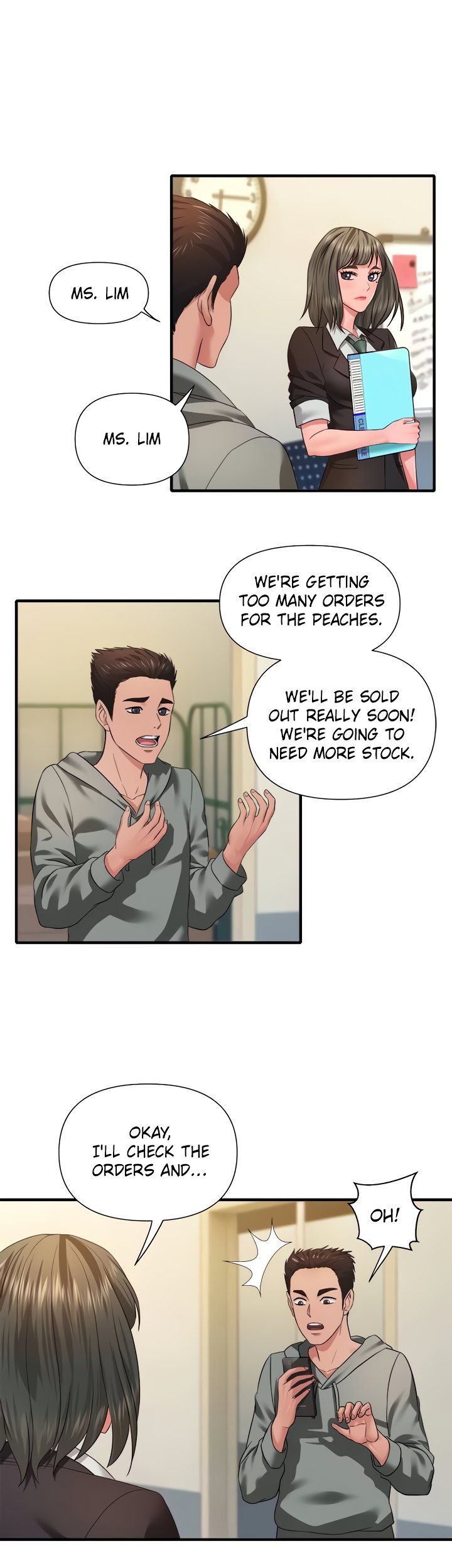 Coming to the Mart Manhwa - Chapter 25 Page 0