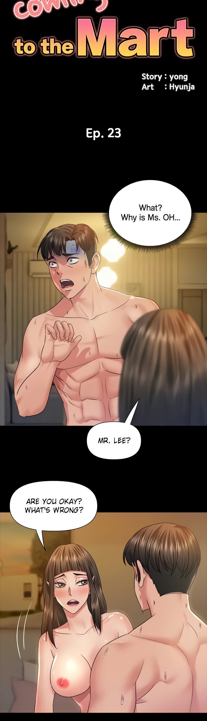 Coming to the Mart Manhwa - Chapter 23 Page 1