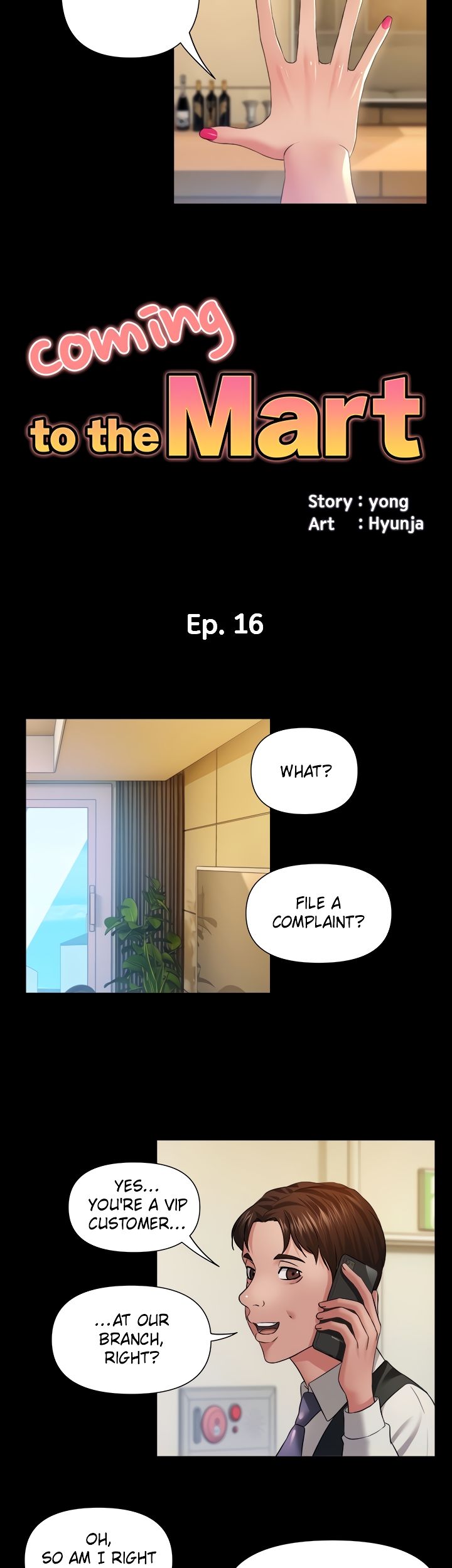 Coming to the Mart Manhwa - Chapter 16 Page 1