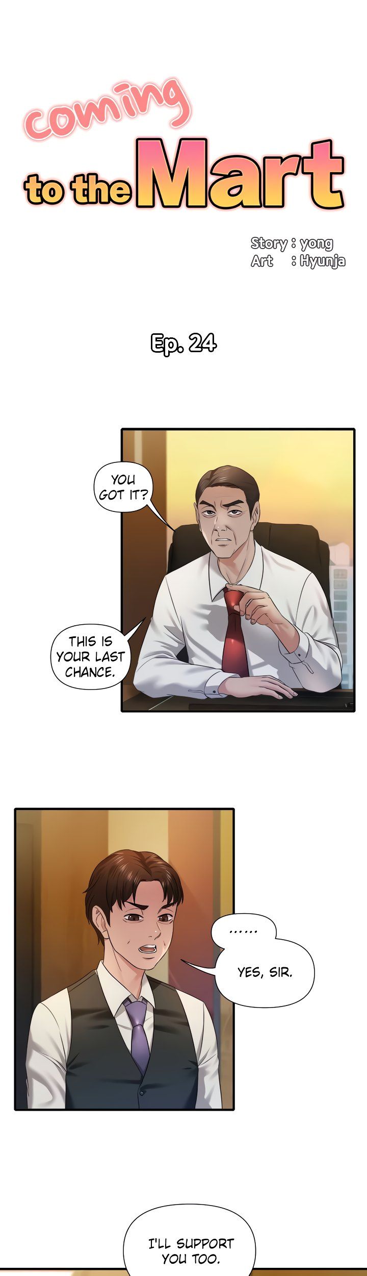 Coming to the Mart Manhwa - Chapter 24 Page 0