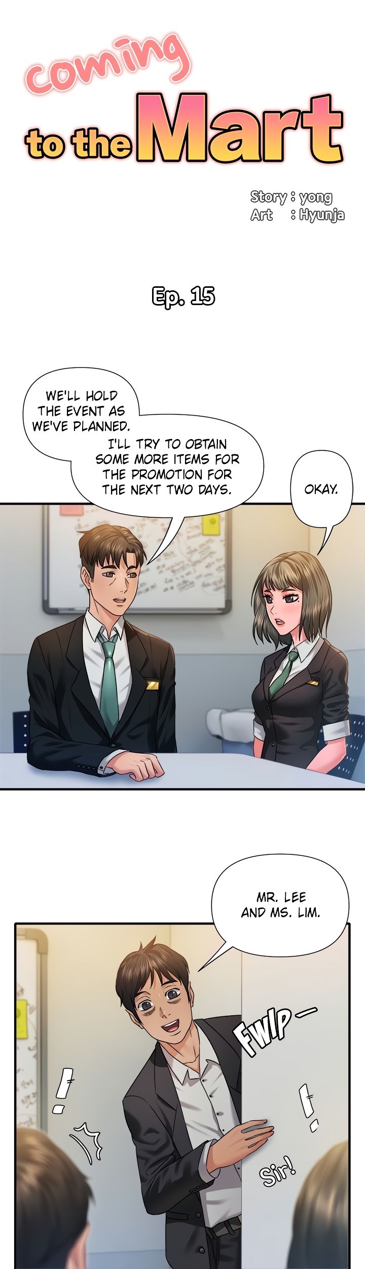 Coming to the Mart Manhwa - Chapter 15 Page 1