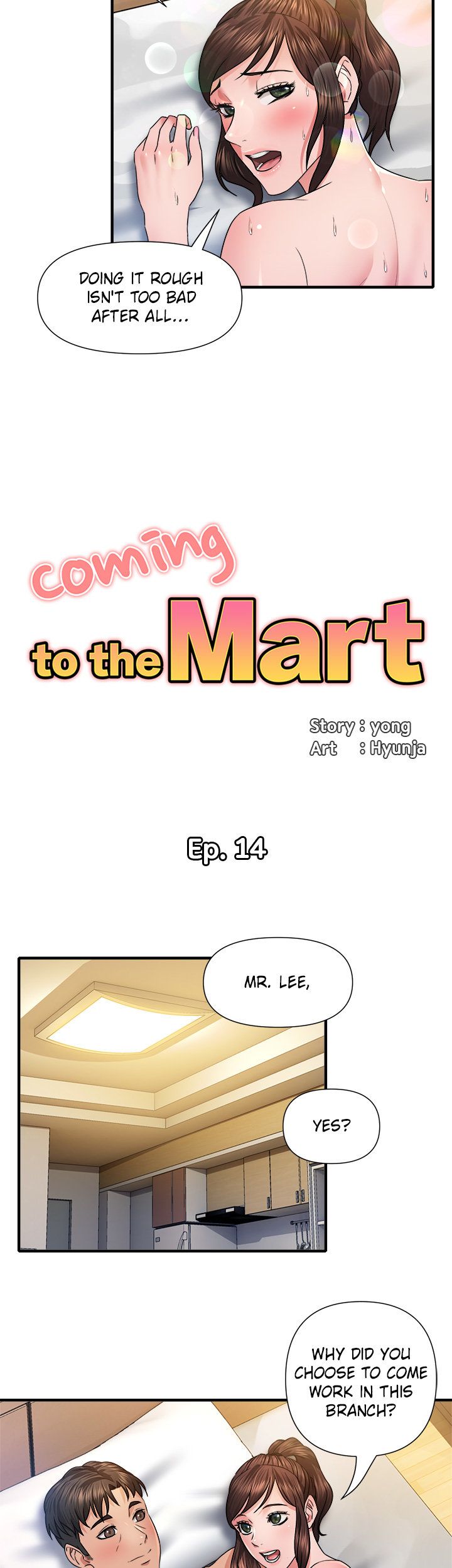 Coming to the Mart Manhwa - Chapter 14 Page 1