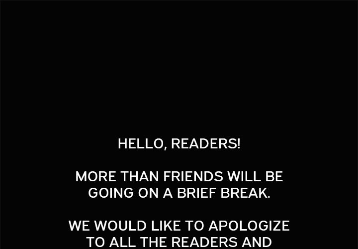 More Than Friends Manhwa - Chapter 14.5 Page 0