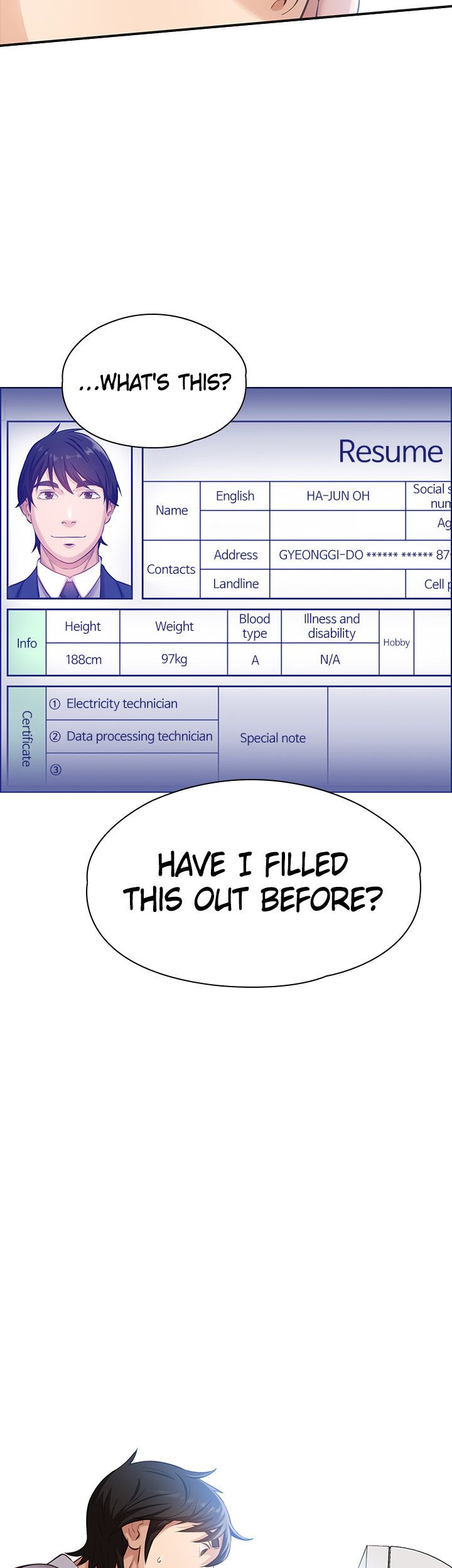 Resume Manhwa - Chapter 1 Page 33