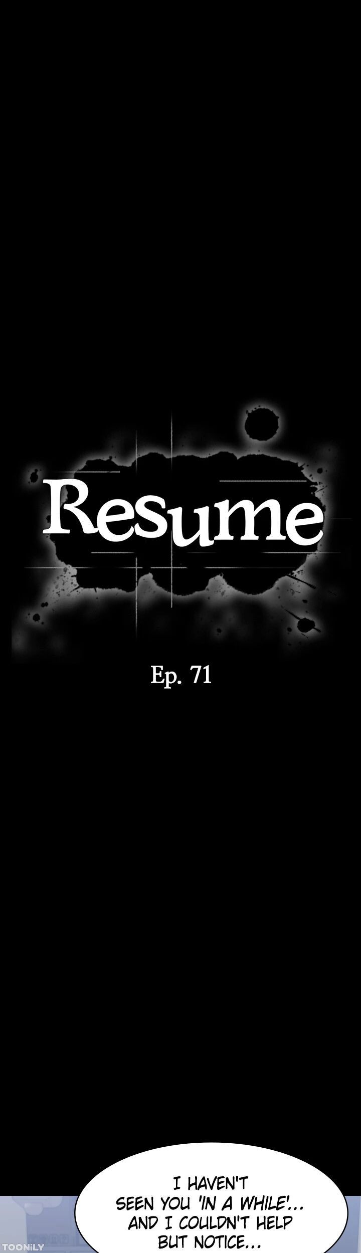 Resume Manhwa - Chapter 71 Page 12