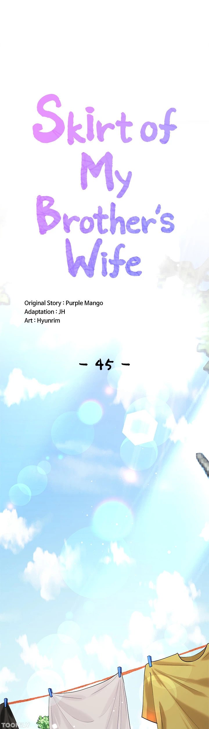 Skirt of My Brother's Wife Manhwa - Chapter 45 Page 3
