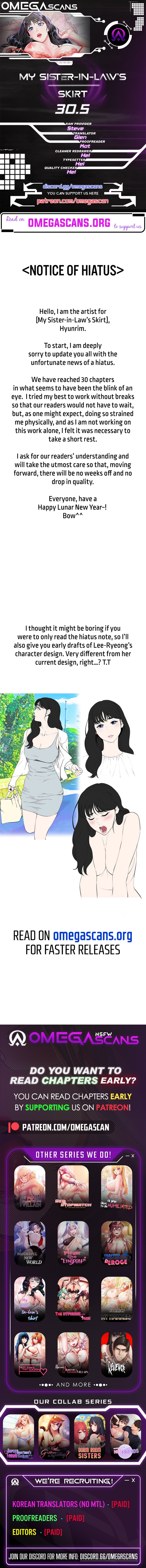 Skirt of My Brother's Wife Manhwa - Chapter 30.5 Page 0