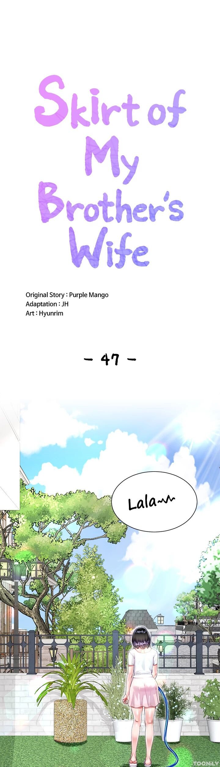 Skirt of My Brother's Wife Manhwa - Chapter 47 Page 0