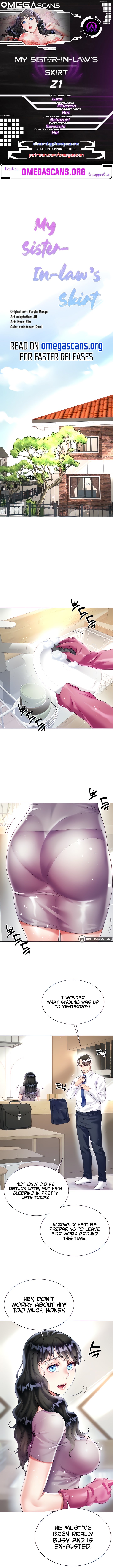 Skirt of My Brother's Wife Manhwa - Chapter 21 Page 0