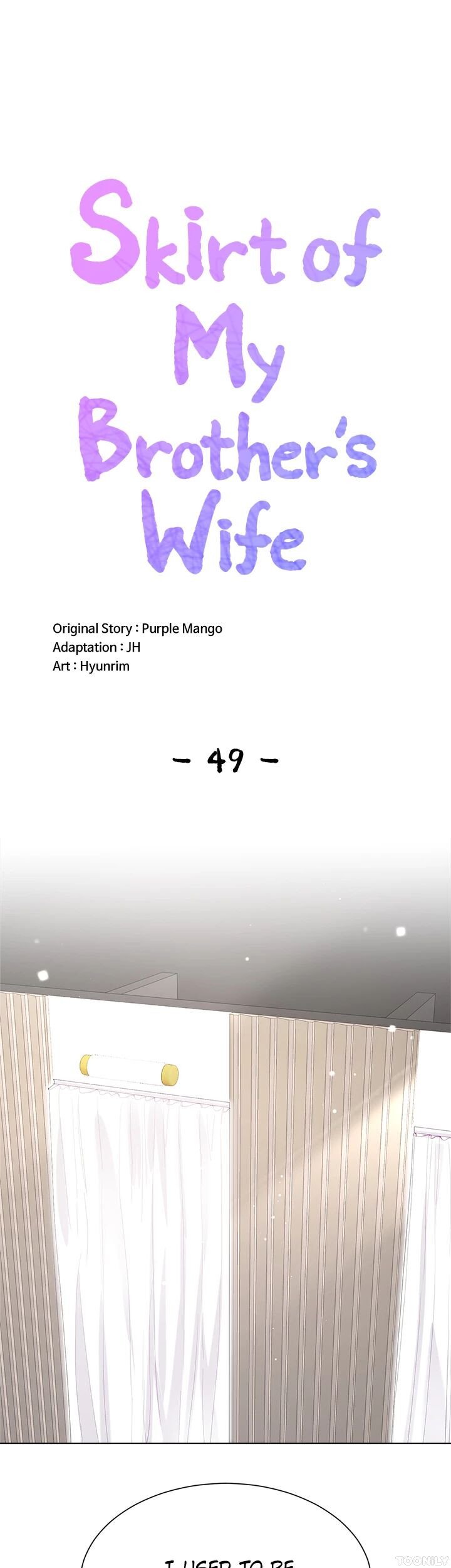 Skirt of My Brother's Wife Manhwa - Chapter 49 Page 0