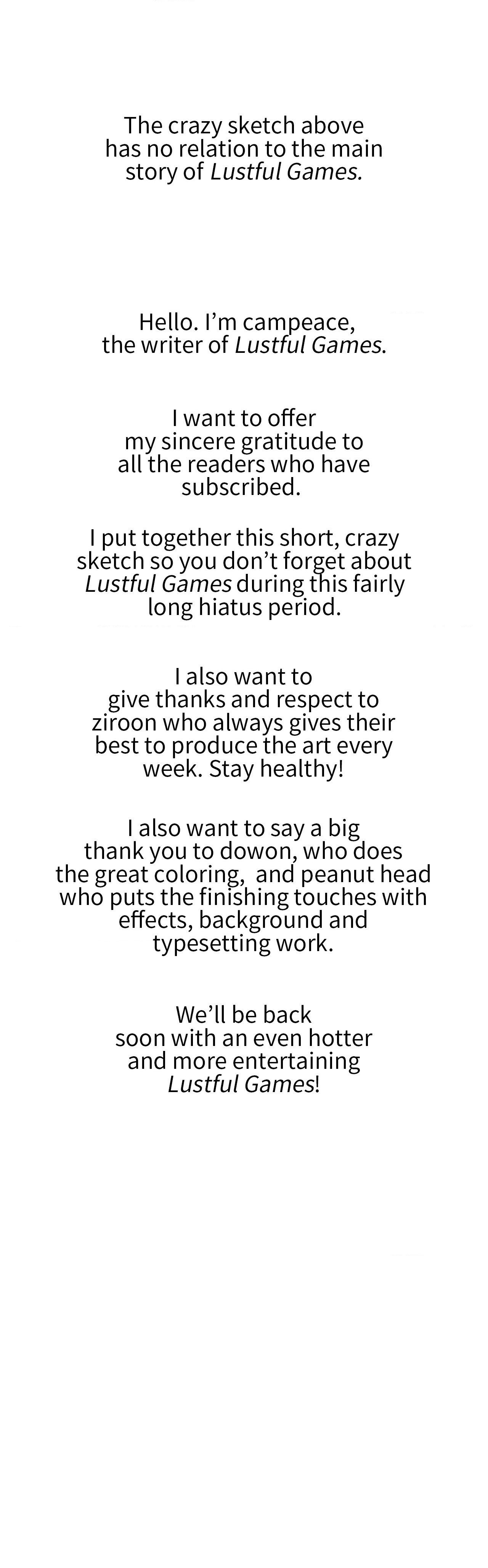 Lustful Games Manhwa - Chapter 51.5 Page 19