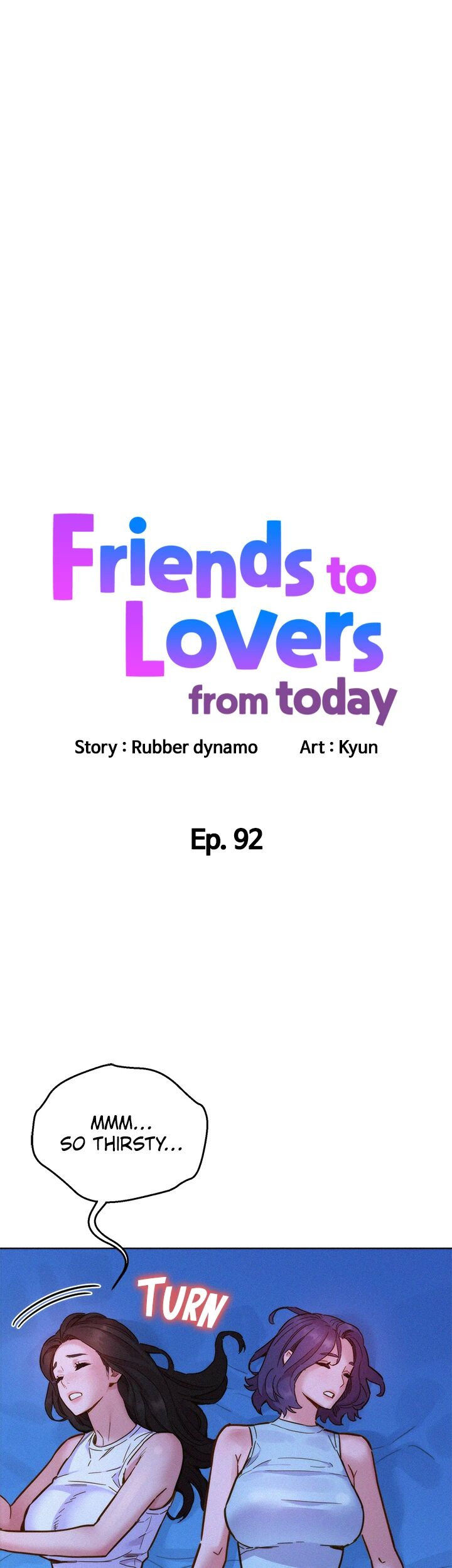 Friends to Lovers from Today Manhwa - Chapter 92 Page 0