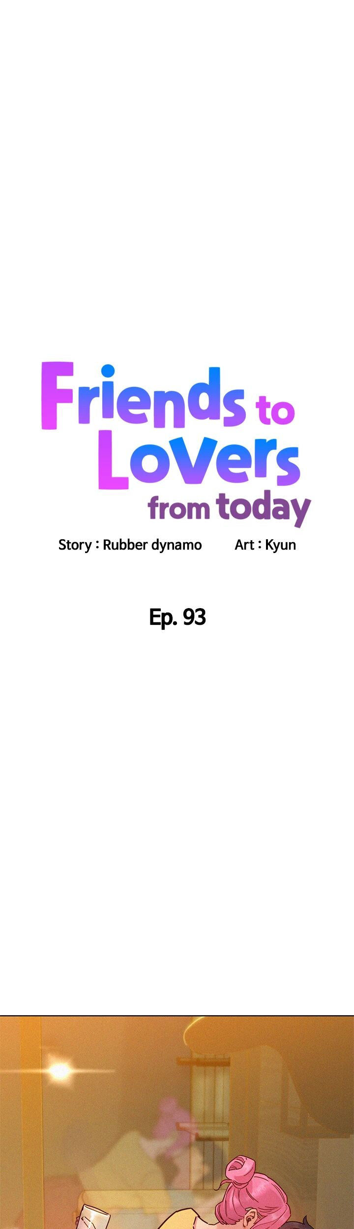 Friends to Lovers from Today Manhwa - Chapter 93 Page 0