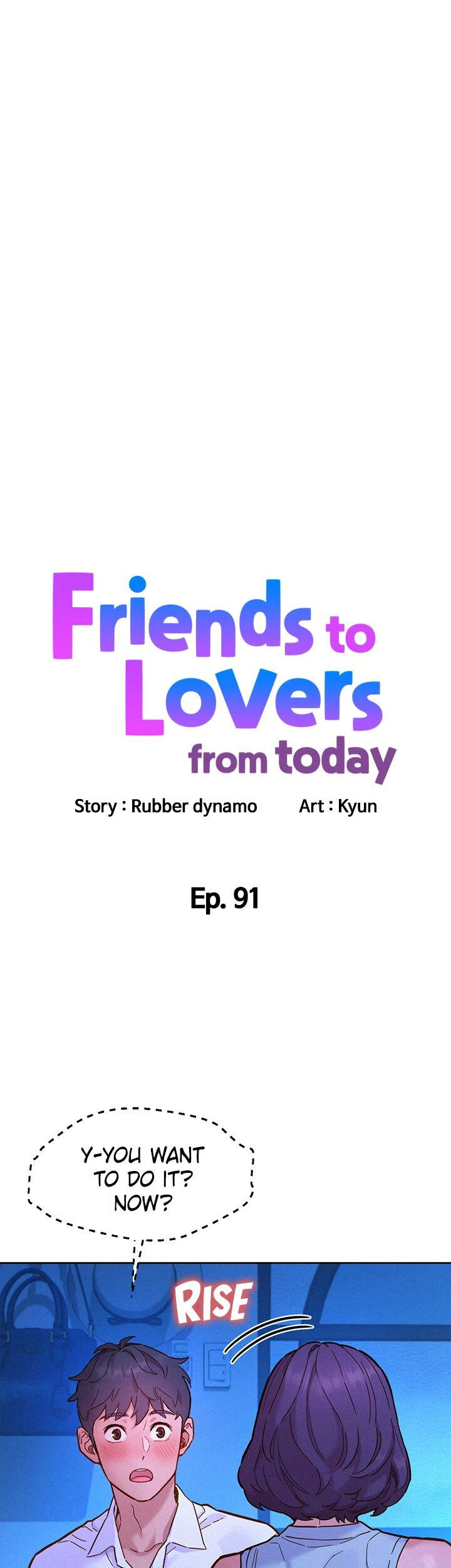 Friends to Lovers from Today Manhwa - Chapter 91 Page 0