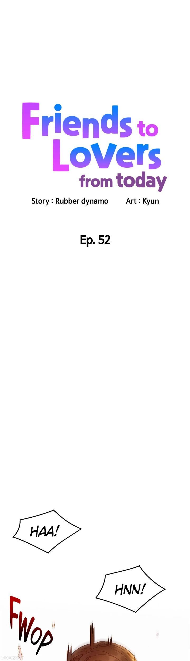 Friends to Lovers from Today Manhwa - Chapter 52 Page 0